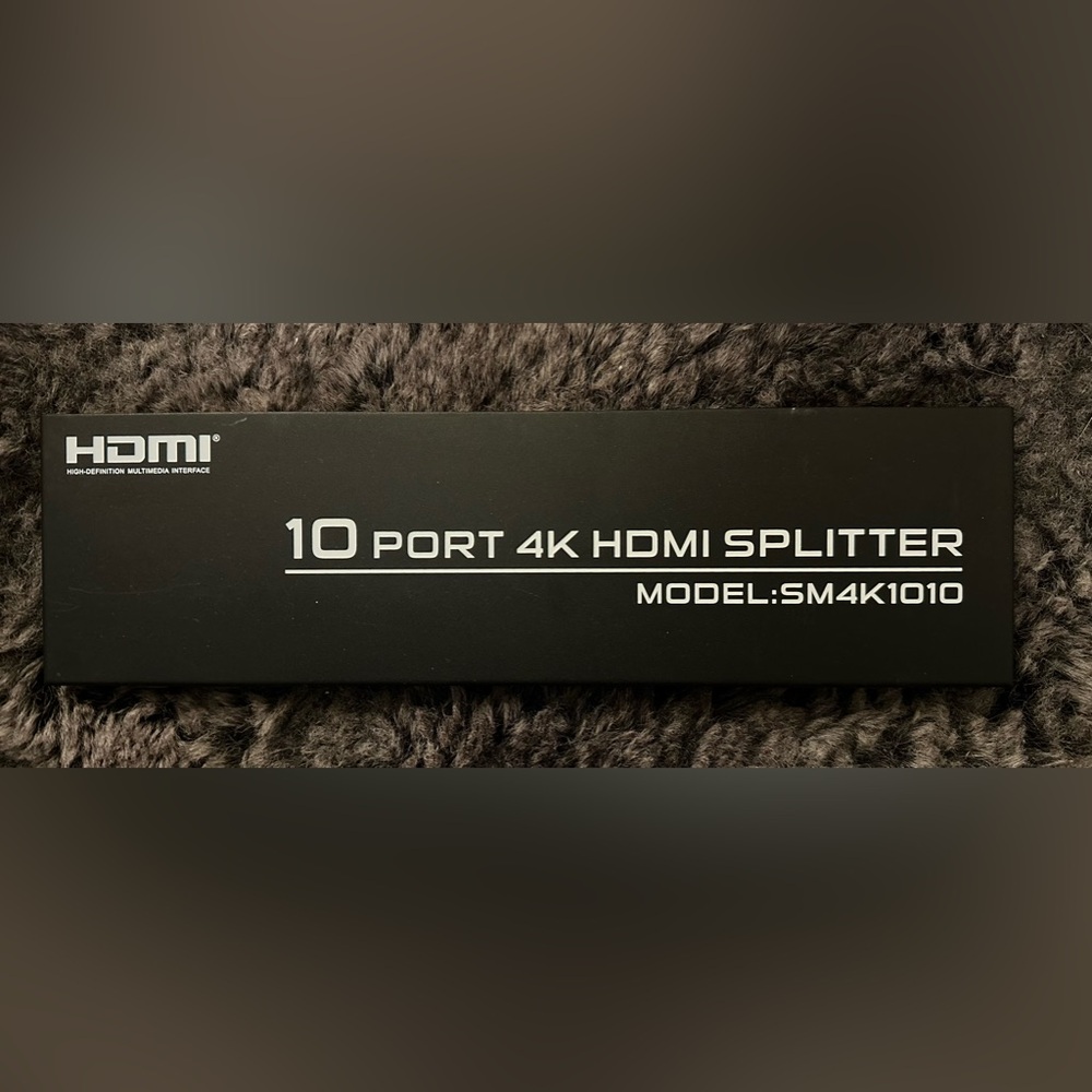 SOLD HDMI 10-Port 4K HDMI Splitter